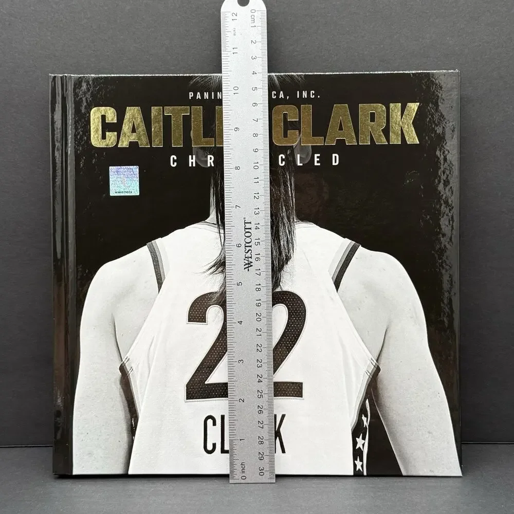 2025 Panini Caitlin Clark Chronicles Exclusive Hardcover Book Only No Cards